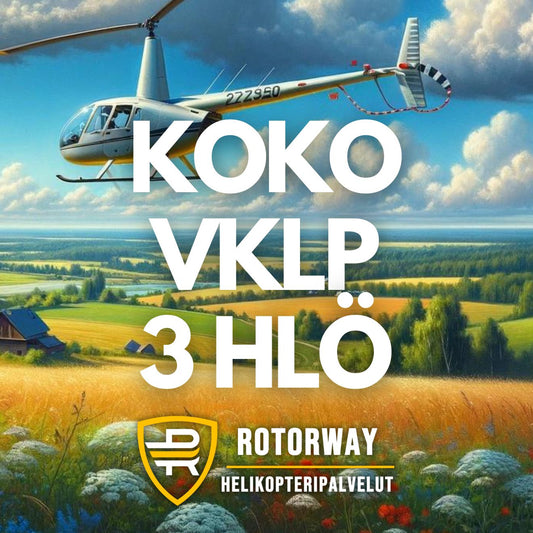 Secto Rally 2024 – Viikonlopun Helikopteripaketti 1-3 Hlö