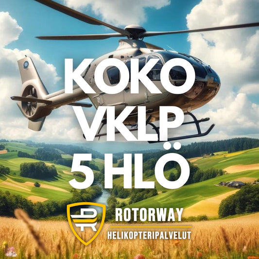 Secto Rally 2024 – Viikonlopun Helikopteripaketti 1-5 Hlö