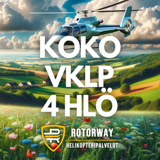Secto Rally 2024 – Viikonlopun Helikopteripaketti 1-4 Hlö